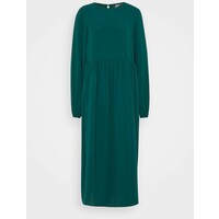 Missguided Tall OVERSIZED MIDI SMOCK DRESS Sukienka letnia dark green MIG21C0BA
