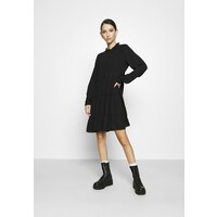 Vero Moda VMZIGGA FRILL Sukienka koszulowa black VE121C2I0