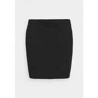 Even&Odd BASIC Mini sweat skirt Spódnica mini black EV421B09T