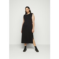 Vero Moda Curve VMEDEN CALF DRESS CURVE Sukienka z dżerseju black VEE21C046