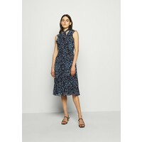 Lauren Ralph Lauren PRINTED GEORGETTE DRESS Sukienka letnia navy/blue L4221C10X