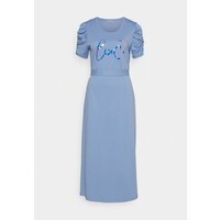 Liu Jo Jeans ABITO UNITA Sukienka z dżerseju bright blue wave L2521C04M