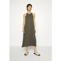 Madewell CAMI DRESS Długa sukienka dried olive M3J21C02D
