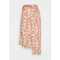 Mother of Pearl ASYMMETRIC SKIRT WITH GATHERED WAIST Spódnica trapezowa sepia blossom MP421B00G