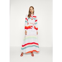 Who What Wear BELTED DRESS Długa sukienka multicolor WHF21C01L