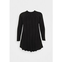 CAPSULE by Simply Be SWING DRESS Sukienka dzianinowa black CAS21C024