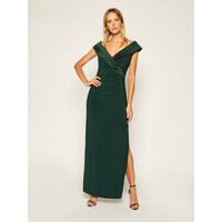 Lauren Ralph Lauren Sukienka wieczorowa Long Gown W 253767936007 Zielony Regular Fit