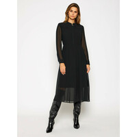 Calvin Klein Sukienka codzienna K20K202435 Czarny Regular Fit