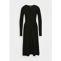 mine to five TOM TAILOR DRESS Sukienka dzianinowa deep black T0X21C00K