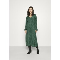 Missguided V NECK SMOCK DRESS DALMATIAN Sukienka letnia green M0Q21C1RX