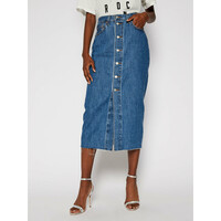 Levi's® Spódnica jeansowa Gonne Donna 85874-0003 Niebieski Regular Fit