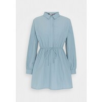 Missguided Petite ELASTICATED TIE WAIST SHIRT DRESS Sukienka koszulowa grey M0V21C0E7