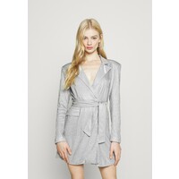 4th & Reckless JUNO DRESS Sukienka koktajlowa silver metallic 4T021G021