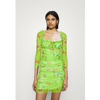 NEW girl ORDER BUTTERFLY DRESS Sukienka letnia green NEM21C018