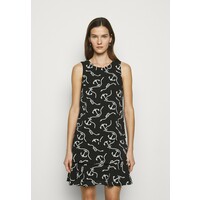 Lauren Ralph Lauren PRINTED DRESS Sukienka letnia black/col cream L4221C17L
