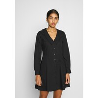 Monki NOOMI DRESS Sukienka koszulowa black MOQ21C08R