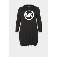 MICHAEL Michael Kors CIRCLE HOODIE DRESS Sukienka letnia black MK121C0IK