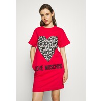 Love Moschino Sukienka letnia red LO921C060