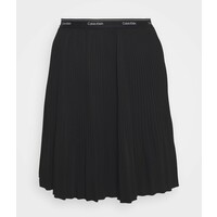 Calvin Klein SHORT MICRO PLEAT SKIRT Spódnica mini black 6CA21B016