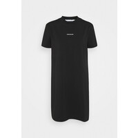 Calvin Klein Jeans MICRO BRANDING DRESS Sukienka z dżerseju black C1821C06Z