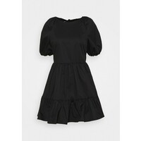 Glamorous Petite DOUBLE TIE BACK MINI DRESSES WITH PUFF Sukienka letnia black GLB21C06G