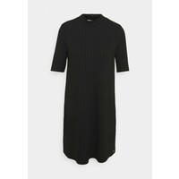 TOM TAILOR DENIM DRESS Sukienka dzianinowa deep black TO721C0CR