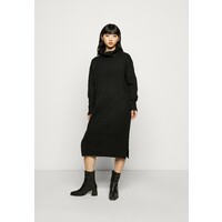 New Look Petite ROLL NECK DRESS Sukienka dzianinowa black NL721C05K