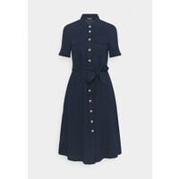 Marks & Spencer London MIDI SHIRT DRESS Sukienka koszulowa dark blue QM421C042