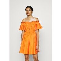 Missguided BARDOT SKATER DRESS Sukienka letnia orange M0Q21C1P6