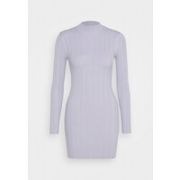 Missguided Petite SKINNY HIGH NECK MINI DRESS Sukienka letnia purple M0V21C0CD