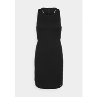 Armani Exchange VESTITO Sukienka z dżerseju black ARC21C02J
