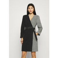 Gestuz SILLAGZ BLAZER DRESS Sukienka jeansowa washed grey GE221C086