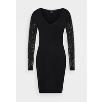 Esprit Collection Sukienka dzianinowa black ES421C1BK