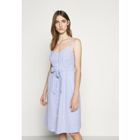 J.CREW ROSINI DRESS CARLYLE SEERSUCKER Sukienka letnia blue/white JC421C04R