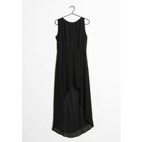 Mango Długa sukienka black ZIR005OUQ