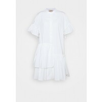 TWINSET ABITO MORBIDO IN COMFORT Sukienka koszulowa bianco ottico TW321C05Z