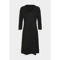 Marc O'Polo DRESS LONG SLEEVE VNECK Sukienka z dżerseju black MA321C0NN