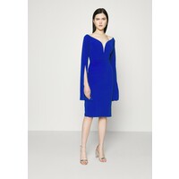WAL G. AMELIA V PLUNGE MIDI DRESS Sukienka z dżerseju electric blue WG021C0LA