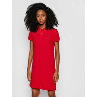 Polo Ralph Lauren Sukienka codzienna Polo Shirt Shop 211799490006 Czerwony Regular Fit