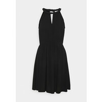 Vila VIMESA BRAIDED SHORT DRESS Sukienka letnia black V1021C2GU