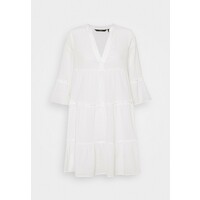 Vero Moda VMHELI 3/4 SHORT DRESS Sukienka letnia snow white VE121C263