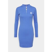 SIKSILK VELOCITY BODYCON DRESS Sukienka dzianinowa blue SIF21C00R