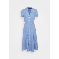 Polo Ralph Lauren GINGHAM Sukienka koszulowa medium blue PO221C087