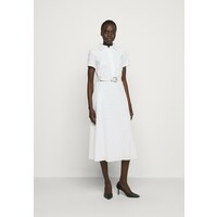 Lauren Ralph Lauren DAISY EYELET DRESS BELT Sukienka koszulowa white L4221C14X