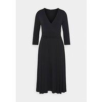 Marc O'Polo DRESS LONG SLEEVE WRAPPED Sukienka z dżerseju black MA321C0NQ
