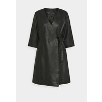 YASRASHIDA 3/4 WRAP DRESS Sukienka letnia black Y0121C1G4
