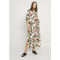 Monki CARRO DRESS Długa sukienka beige MOQ21E044