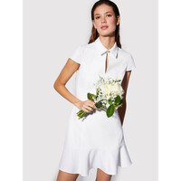 Morgan Sukienka koszulowa 211-RCARRY Biały Slim Fit
