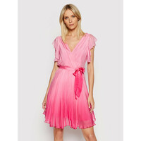 Guess Sukienka koktajlowa W1GK0D WDXX0 Różowy Slim Fit