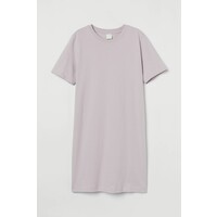 H&M Bawełniana sukienka T-shirtowa - 0841434022 Jasnofioletowy